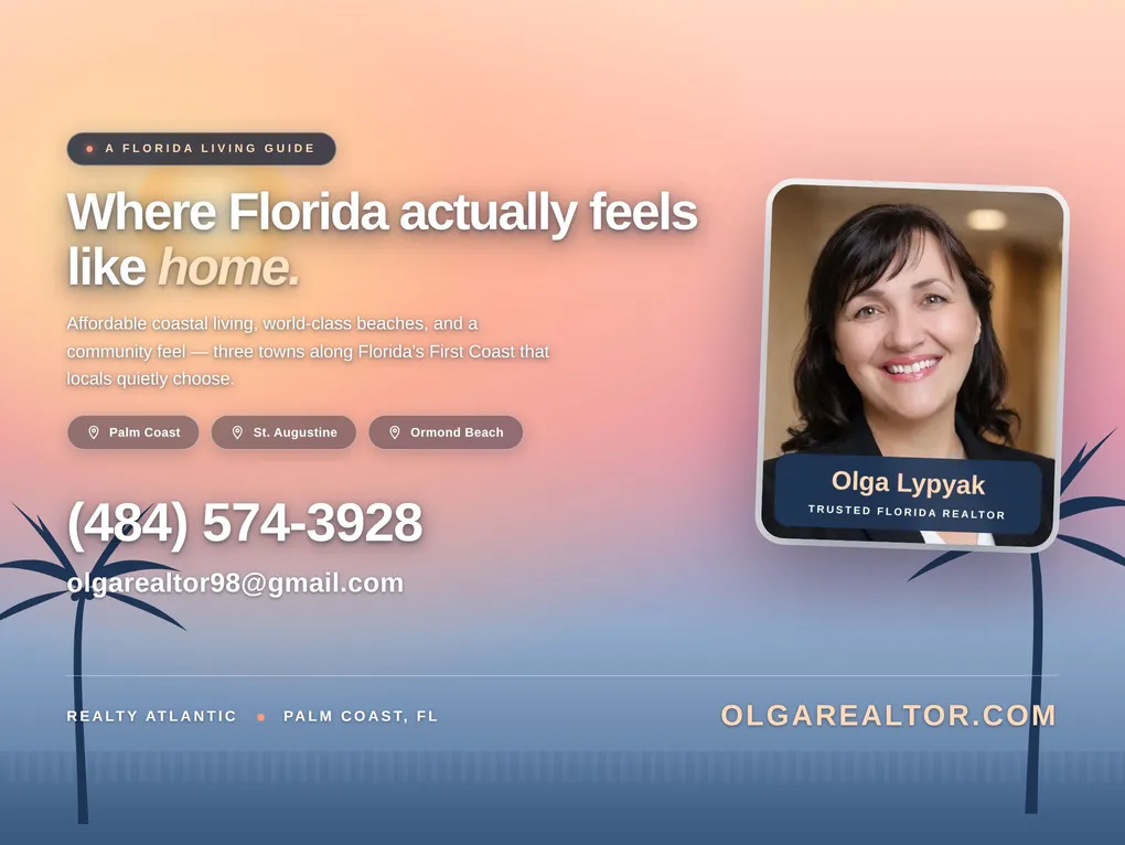 Best Places to Live in Florida: Palm Coast, St. Augustine & Ormond